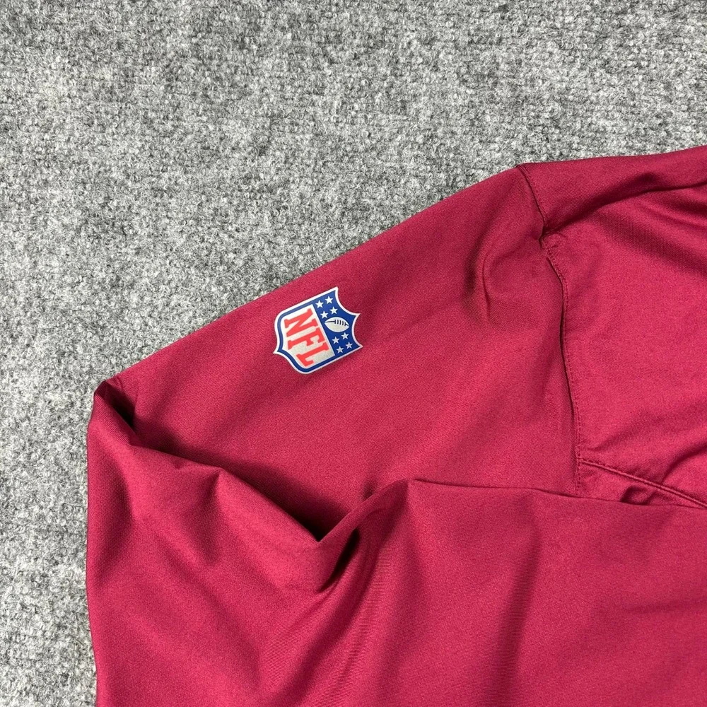 Nike Hoodie Mens XXL Burgundy Washington Commanders NFL Dri-FIT Pullover Shirt - Picture 3 of 9